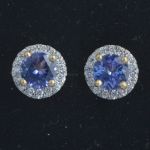 diamond-round-halo-candy-cluster-stud-earrings-tanzanite-kimberly-certified-natural-diamonds-18k-yellow-gold