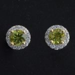 diamond-round-halo-candy-cluster-stud-earrings-peridot-kimberly-certified-natural-diamonds-18k-yellow-gold