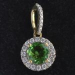 18k-yellow-gold-round-halo-candy-cluster-pendant-tsavorite-kimberly-certified-natural-diamond