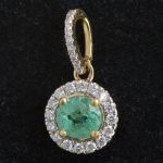 18k-yellow-gold-paraiba-tourmaline-round-halo-candy-pendant-kimberly-certified-natural-diamond