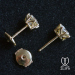 2-ct-natural-diamond-brilliant-earstuds-designer-dutch-architect-david-aardewerk-jewelry-designer