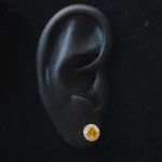 diamond-round-halo-candy-cluster-stud-earrings-yellow-sapphires-kimberly-certified-natural-diamonds