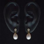 pink-gold-pearl-diamond-pendant-earrings