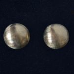 1960s-robust-14k-gold-domed-half-ball-clip-earrings