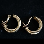 original-cartier-18k-gold-diamond-trinity-earrings