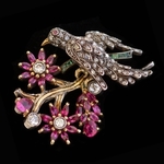 antique-flower-brooch