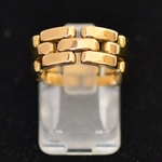 cartier-panthere-maillon-yellow-gold-ring-vintage