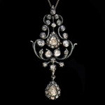 rose-cut-diamond-pendant