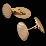 oval-shaped-14k-yellow-gold-cufflinks