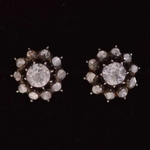 vintage-rose-cut-diamond-ear-studs