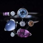cartier-meli-melo-ring-vintage-platinum-diamond-chalcedony-rubellite-aquamarine