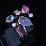 cartier-meli-melo-ring-vintage-platinum-diamond-chalcedony-rubellite-aquamarine