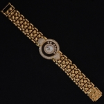 18-carat-gold-mother-of-pearl-dial-and-diamond-chopard-bracelet-wrist-watch-ref-379766