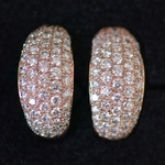 pink-gold-pave-set-diamond-creole-ear-studs