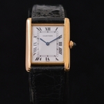 Pre-CPCP 'Extra Flat' Cartier Tank Louis with Teardrop Bracelet