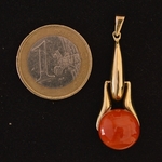 amsterdamse-school-antique-gold-coral-pendant