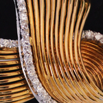 70s-60s-thread-brooch-ribbon-platinum-diamond-18k-gold-italian