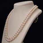 two-strands-akoya-pearl-necklace-gold-rose-cut-diamonds