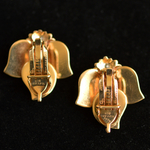 vintage-tiffany-co-round-sunburst-diamond-yellow-gold-earrings