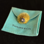 tiffany-co-vintage-sapphire-sea-urchin-pin-brooch-yellow-gold-diamond