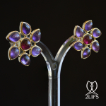 2lips-tulip-keukenhof-flower-earstuds-earrings-dutch-design-amethyst-rubellite-tourmaline-david-aardewerk-18k-gold