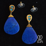 18k-gold-2lips-colours-turquoise-lapis-lazuli-earrings-designer-david-aardewerk-juwelier