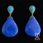 18k-gold-2lips-colours-turquoise-lapis-lazuli-earrings-designer-david-aardewerk-juwelier