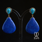 18k-gold-2lips-colours-turquoise-lapis-lazuli-earrings-designer-david-aardewerk-juwelier