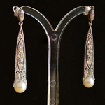 art-deco-earrings-ear-pendants-platinum-gold-old-mine-single-cut-diamonds-7-6mm-akoya-pearls-jewellery-alterations