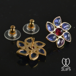 2lips-tulip-keukenhof-flower-earstuds-earrings-dutch-design-tanzanite-rubellite-tourmaline-david-aardewerk-18k-gold